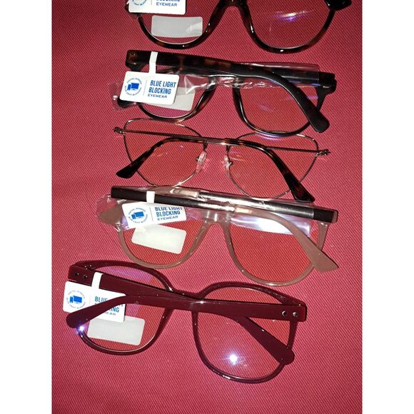 LOT #3 Blue Light Blocking eyewear for computer-tv-gaming protection inc 6 pairs - Picture 8 of 9